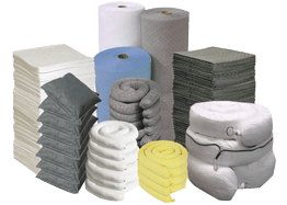 Absorbent products in collage